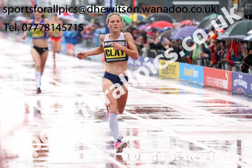 Bobby Clay in the 2 miles, Great North CityGames. Photo: David T. Hewitson/Sports for All Pics
